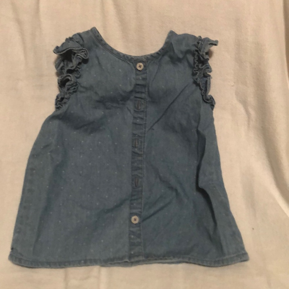 Ruffle sleeve shirt